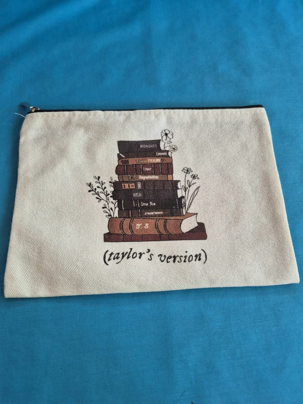 Taylor Swift Make Up Accessories Zipper Bag Taylors Version 6.5”x9” Souvenir